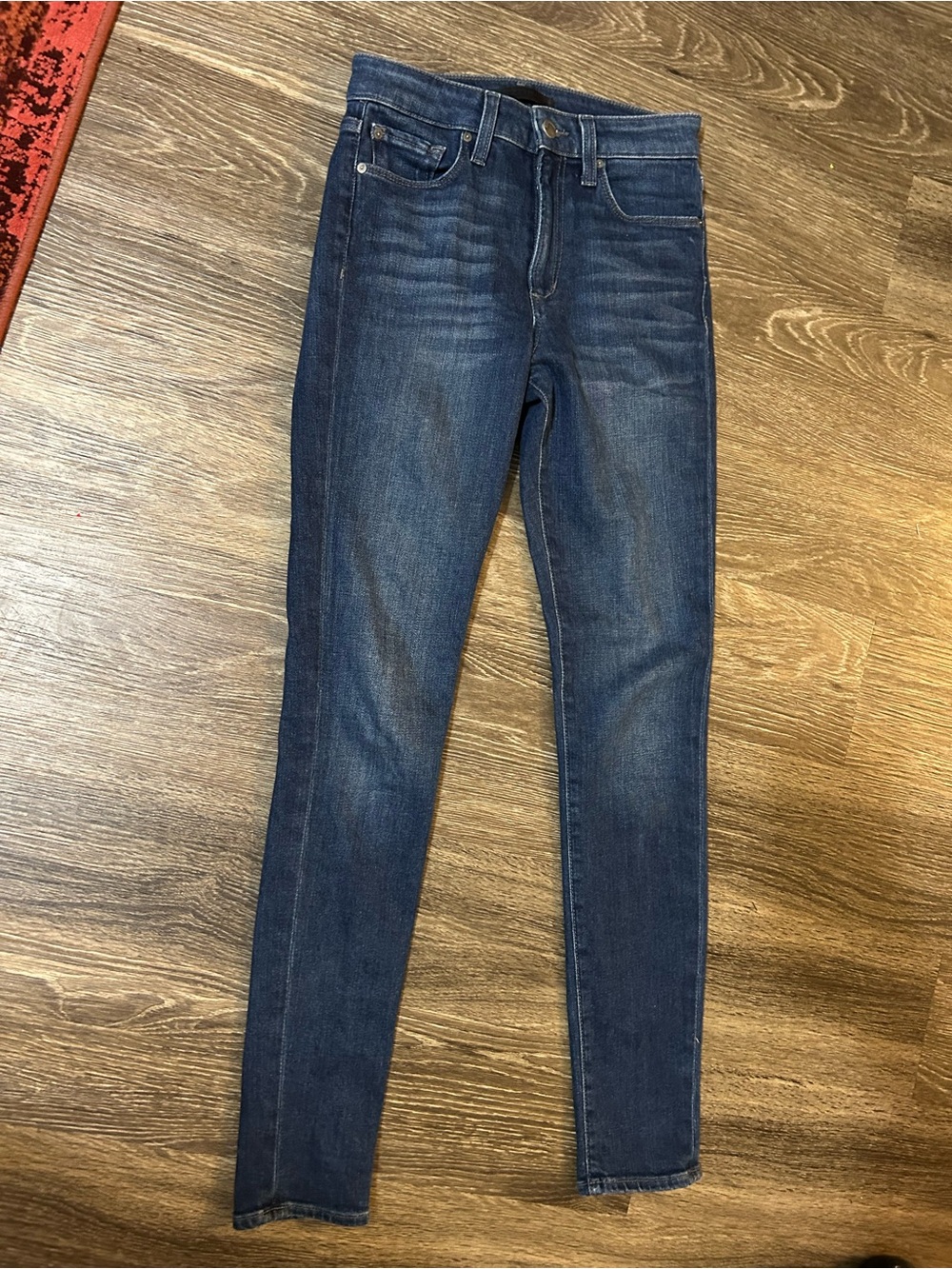 Joes Jeans Women's Dark Blue Stretch Skinny Jeans The Charlie Highrise Size 25